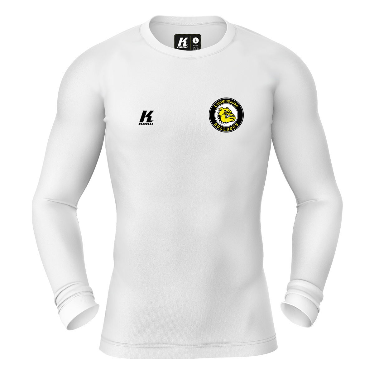 Rebels K.Tech Compression Longsleeve Shirt white