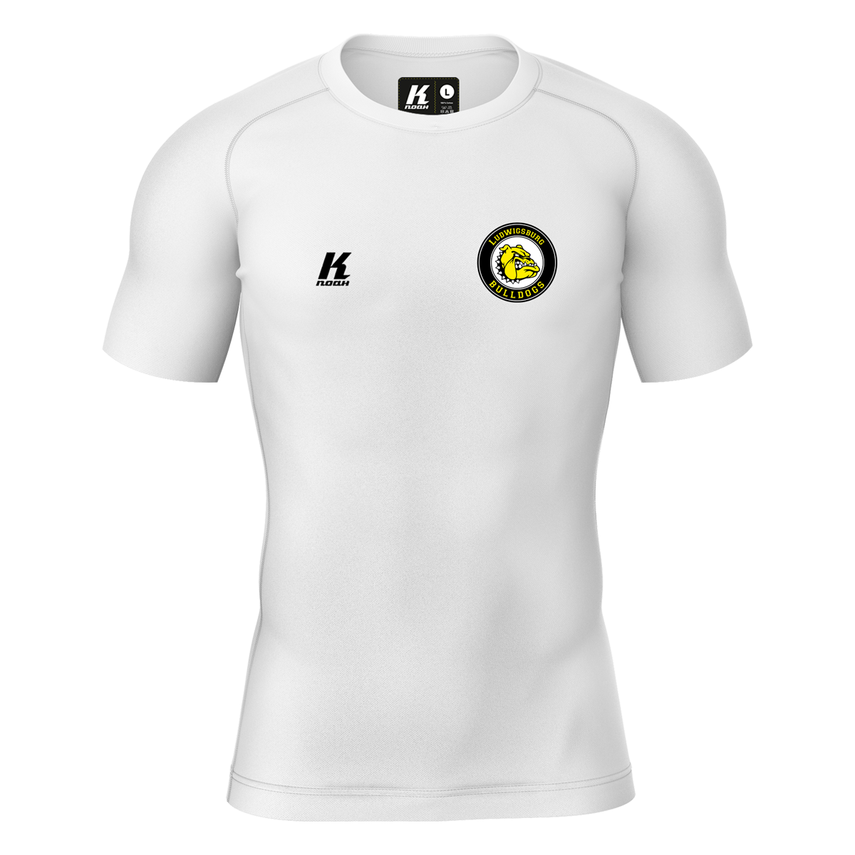 Rebels K.Tech Compression Shortsleeve Shirt white