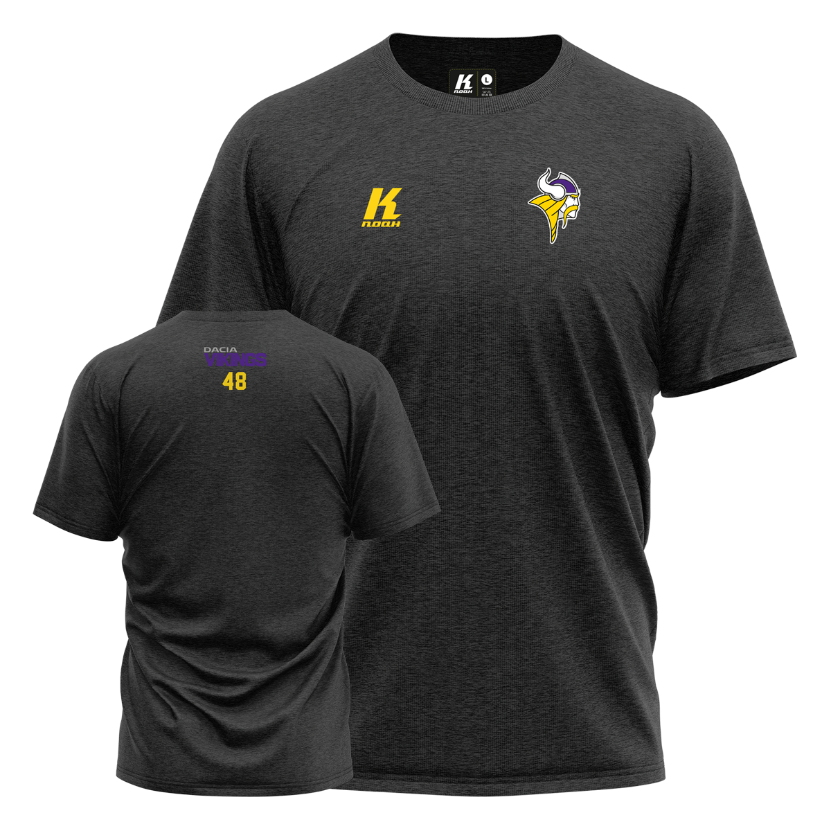 Vikings Primary Players Tee with Playernumber