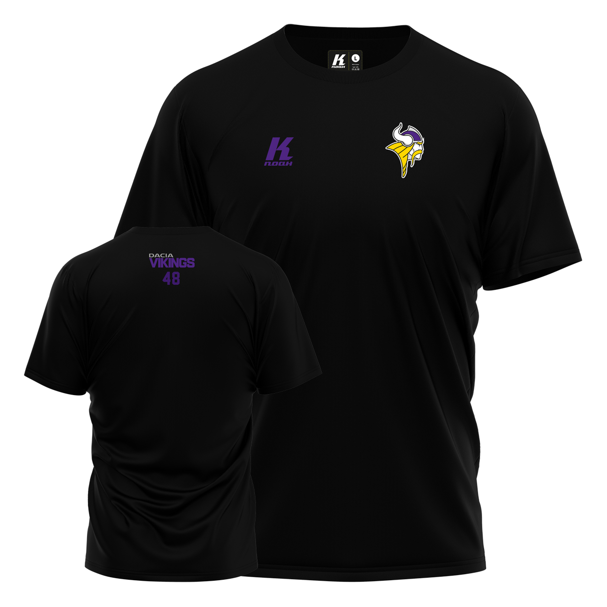 Vikings Primary Players Tee with Playernumber