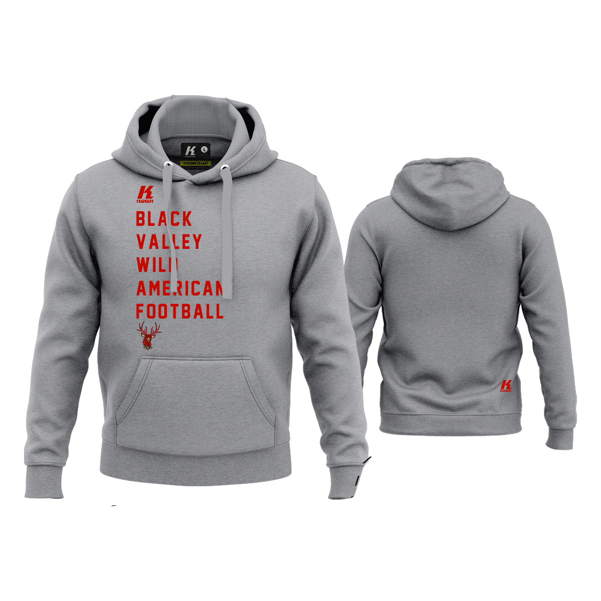 Black Valley Wild Fan Hoodie "Wordmark"