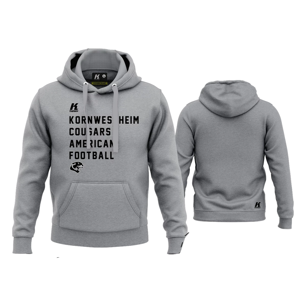 Kornwestheim Cougars Fan Hoodie "Wordmark"