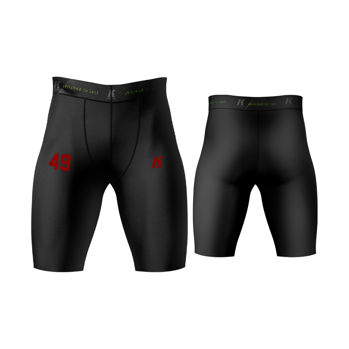 Murtal Bulls Signature Compression Short black