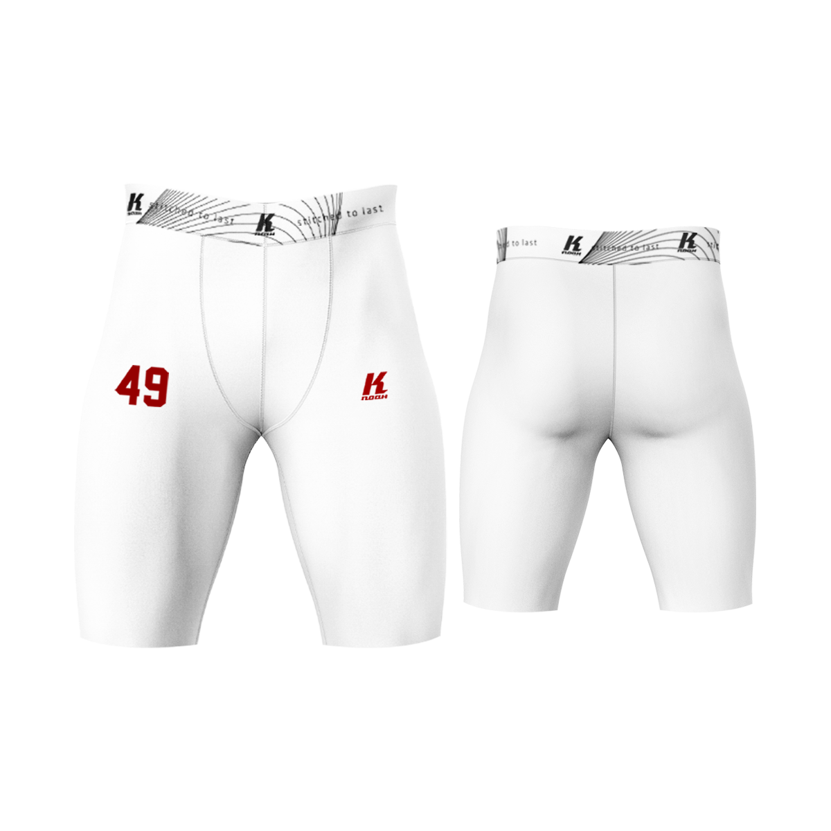 Murtal Bulls Signature Compression Short white