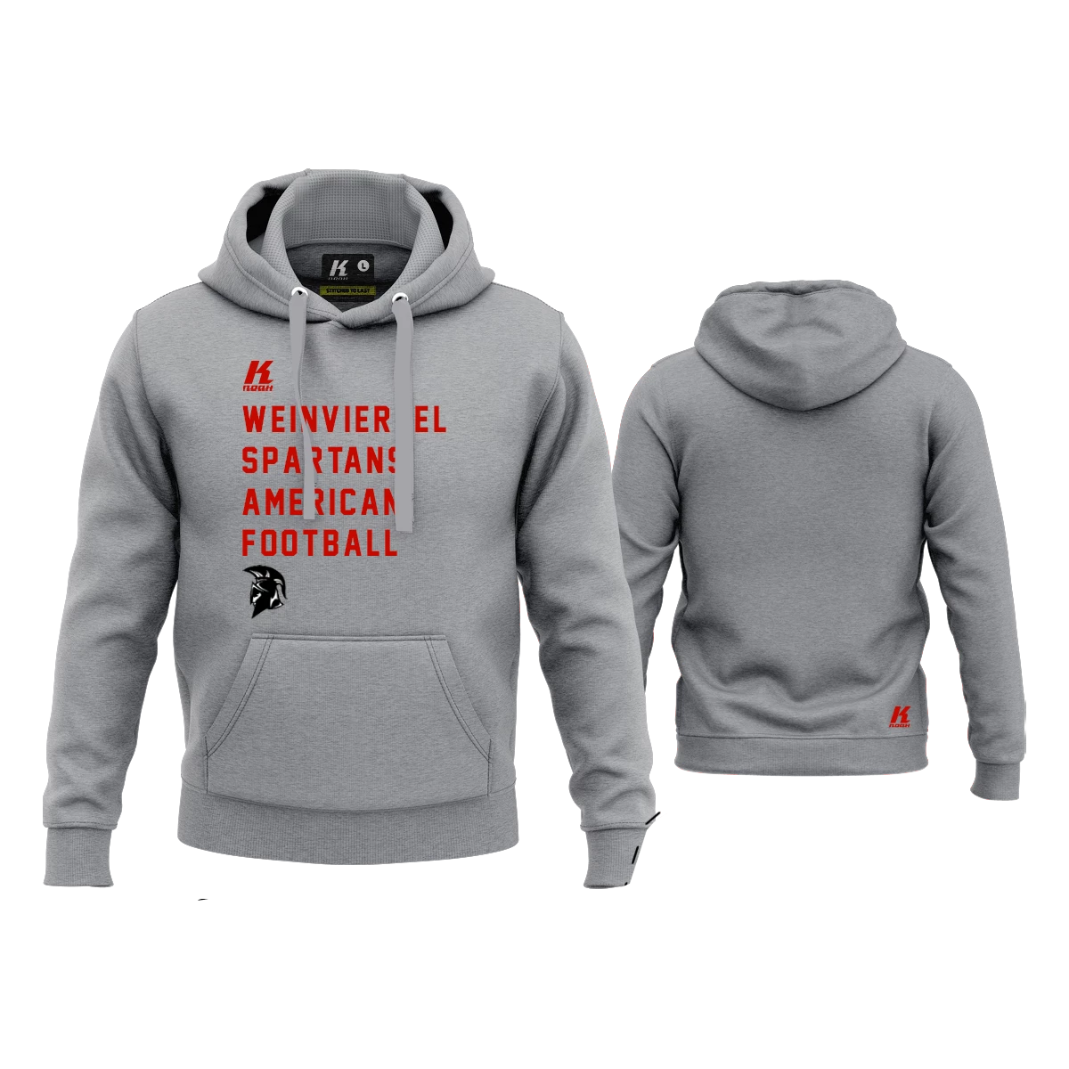 Weinviertel Spartans Fan Hoodie "Wordmark"