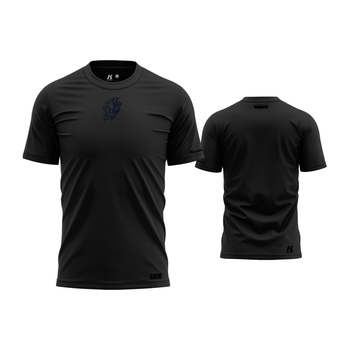 spring-fan-tee-black