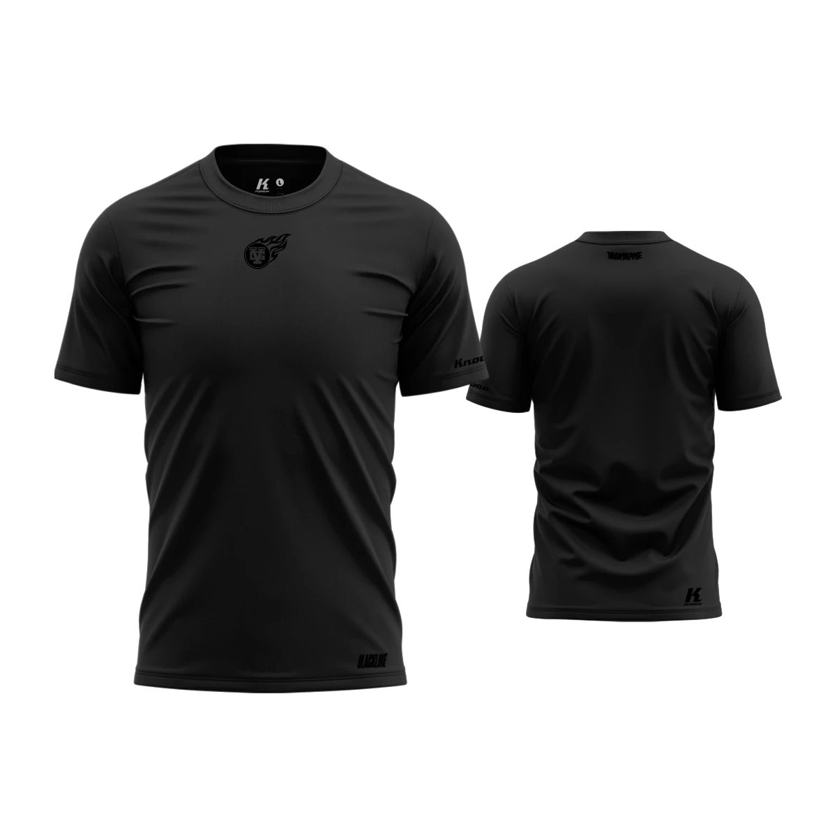 spring-fan-tee-black