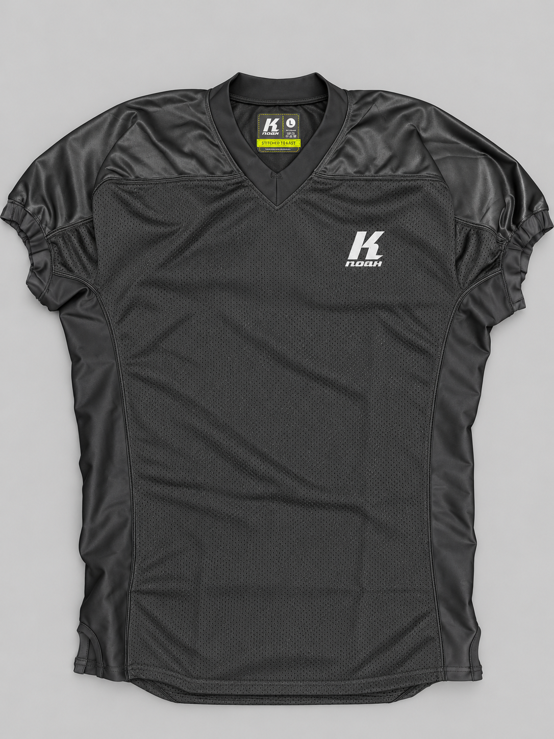 KNOAH American Football Jersey – Black