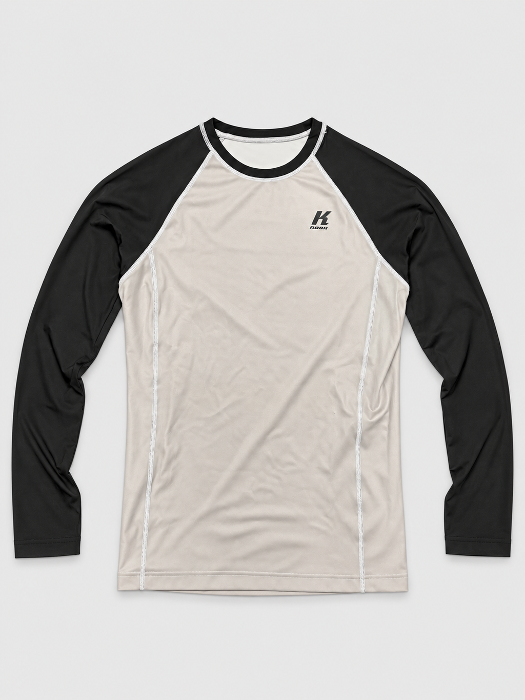 Knoah Compression Shirt - Longsleeve grey/black