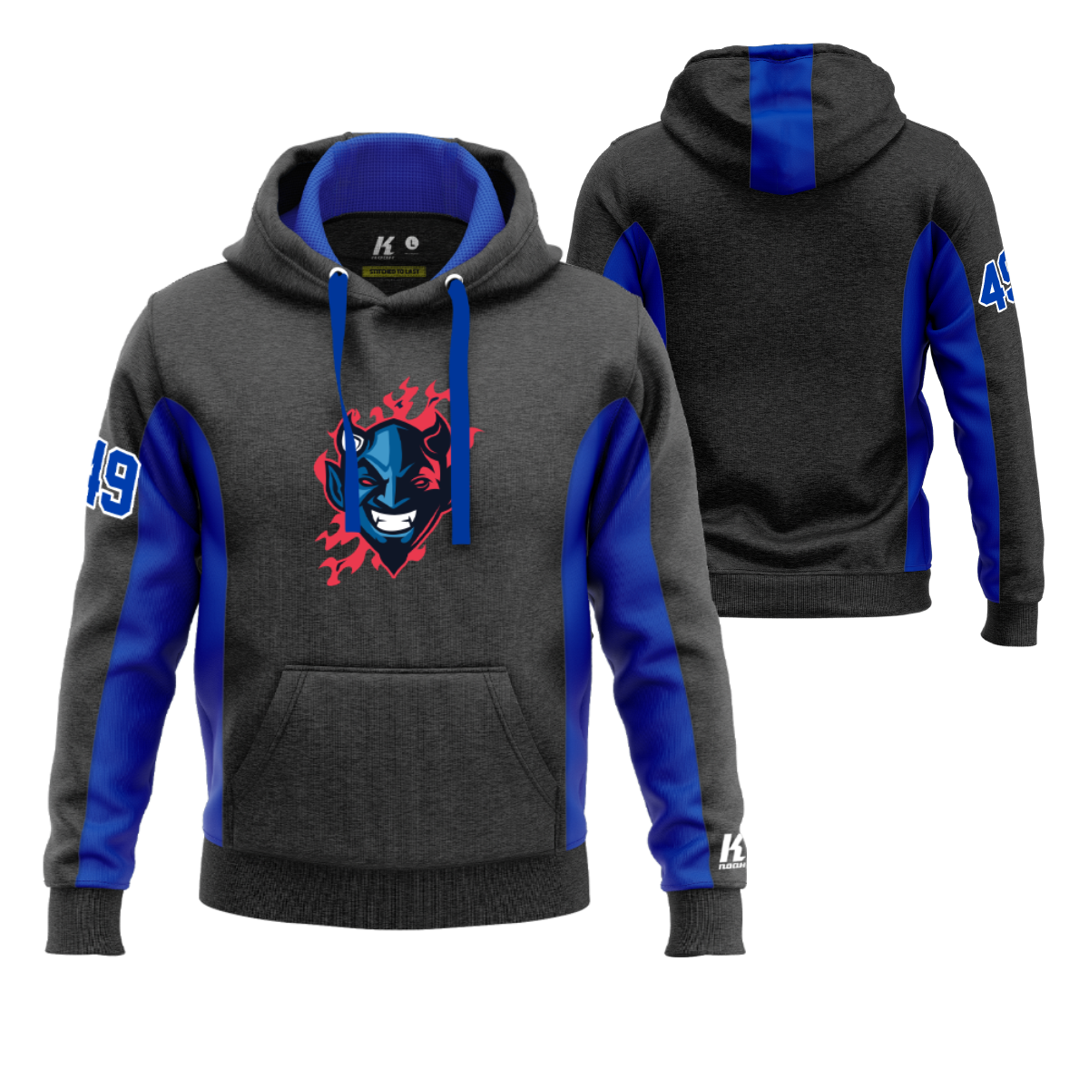 Amager Demons Signature Hoodie "Michigan" (Stock Clearance)