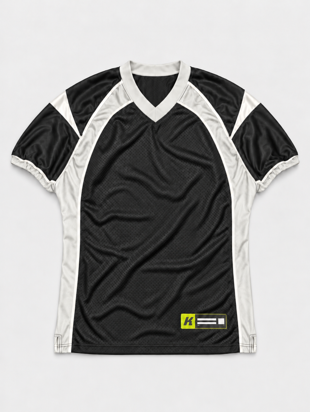 KNOAH American Football Jersey – Black/White
