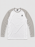 Knoah Compression Shirt - Longsleeve white/grey