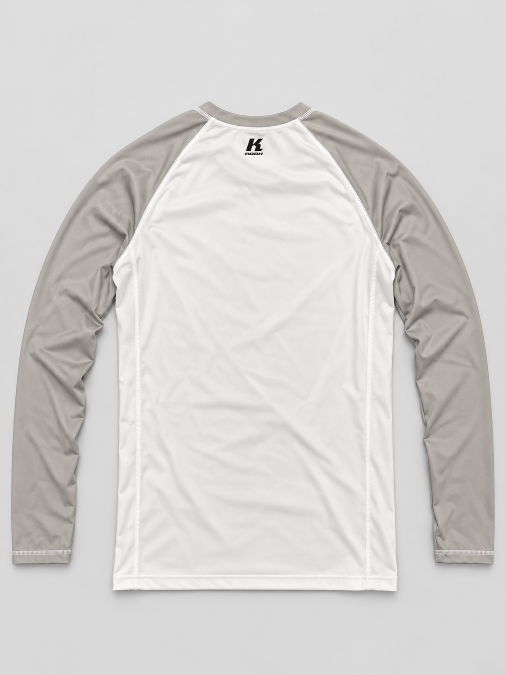 Knoah Compression Shirt - Longsleeve white/grey