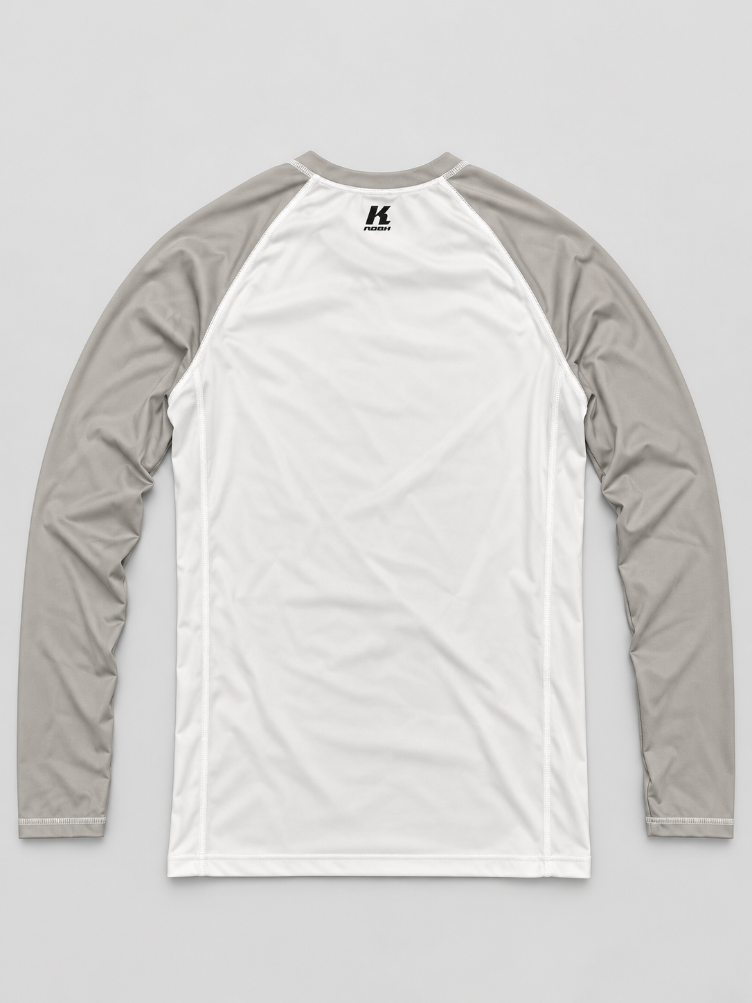 Knoah Compression Shirt - Longsleeve white/grey