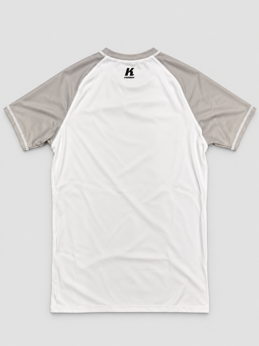 Knoah Compression Shirt - Shortsleeve white/grey