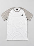 Knoah Compression Shirt - Shortsleeve white/grey