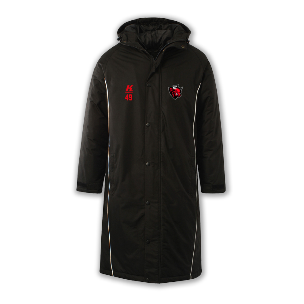 Murtal Bulls Basic Sideline Sub Coat