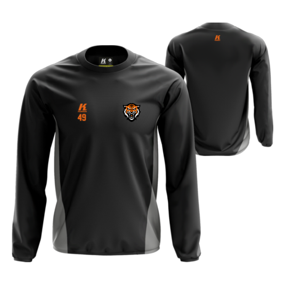 Nancy Tigres Basic Windstop Team Windbreaker