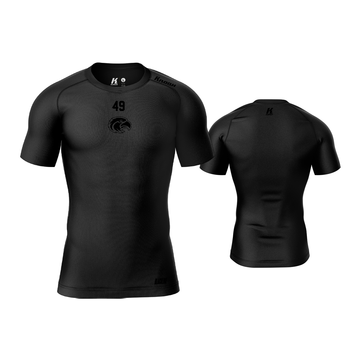 Mainz Golden Eagles Blackline Compression Shortsleeve