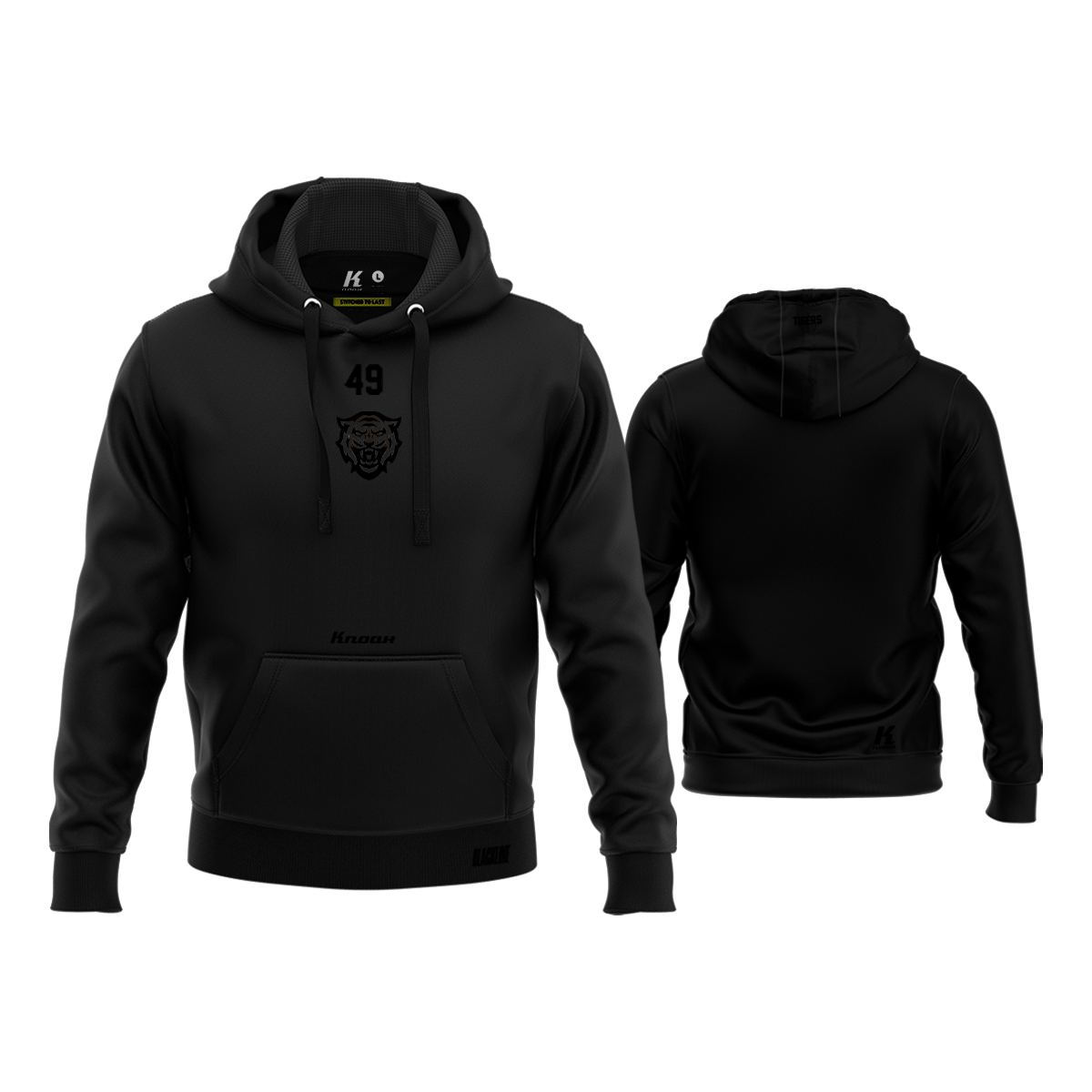 Nancy Tigres Fan Blackline K.Tech Fiber Hoodie