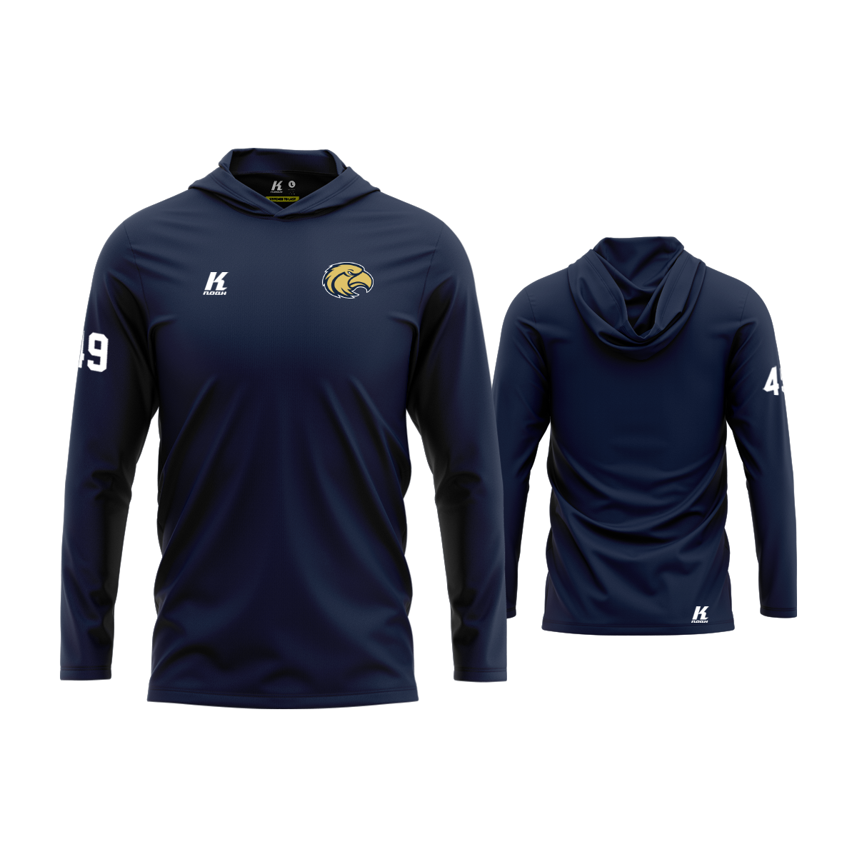 Mainz Golden Eagles Core Hooded LS Tee Primary