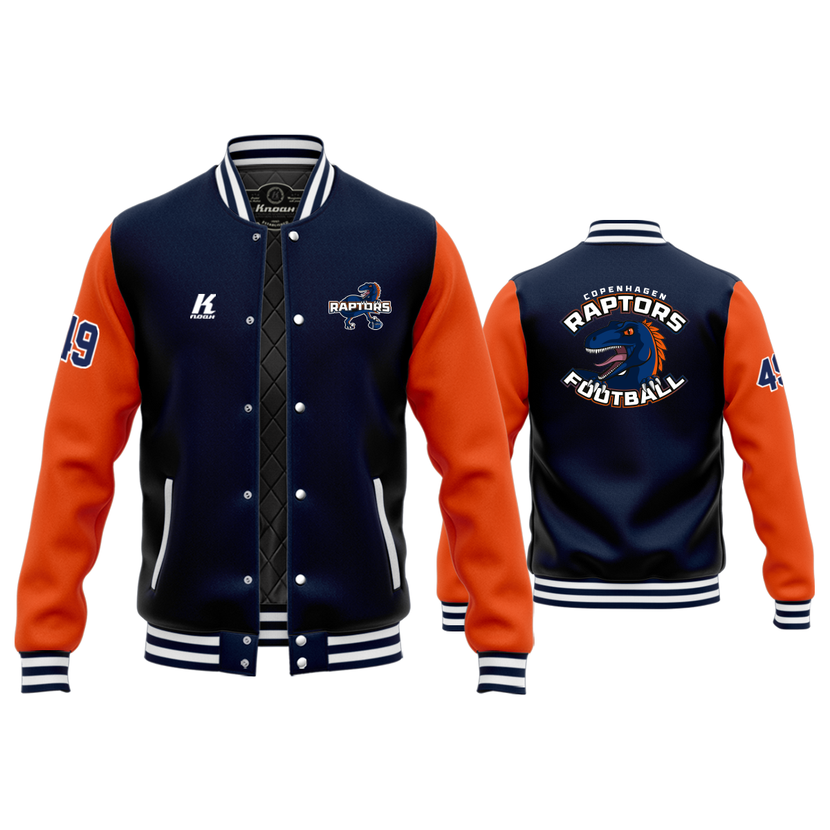 Copenhagen Raptors Signature Authentic Varsity Jacket