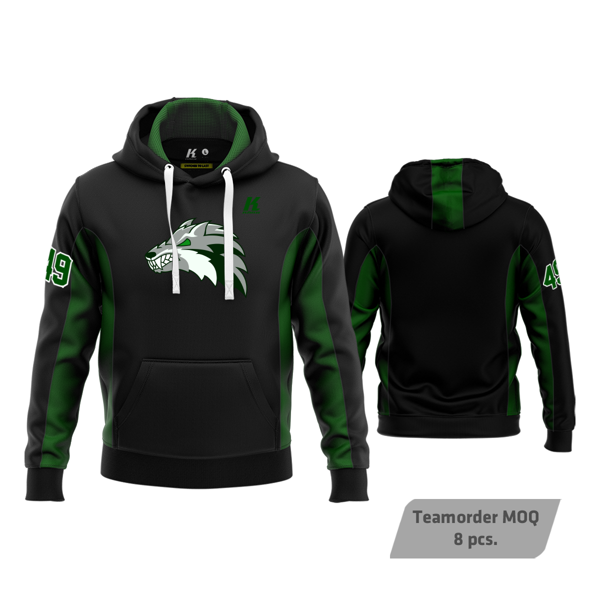 Woodquarter Wolves Signature Hoodie "Michigan" (Stock Clearance)