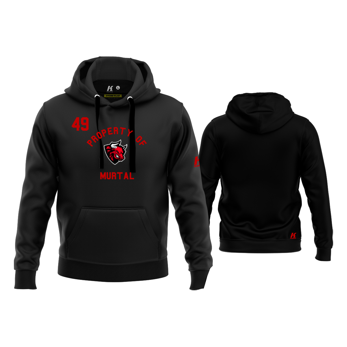Murtal Bulls Sports Hoodie "Property of"