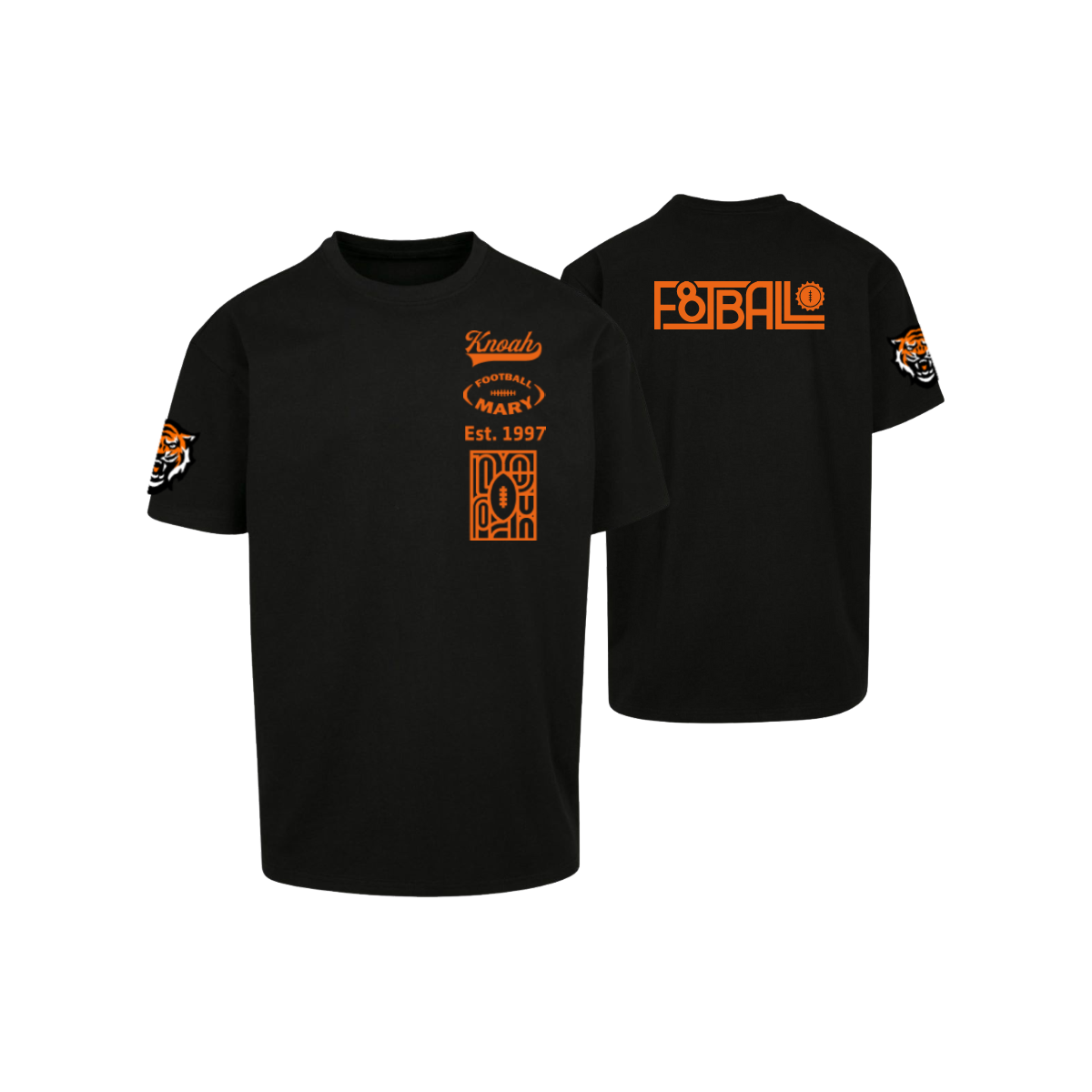 Nancy Tigres Fan Footballmary Oversize Tee "Football"