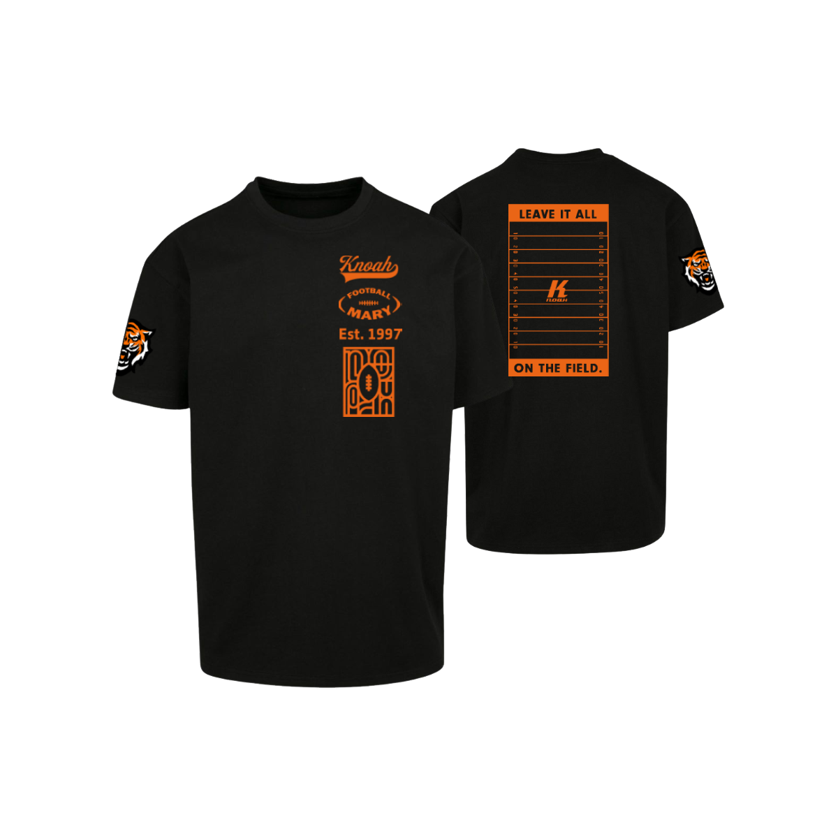 Nancy Tigres Fan Footballmary Oversize Tee "Footballfield"