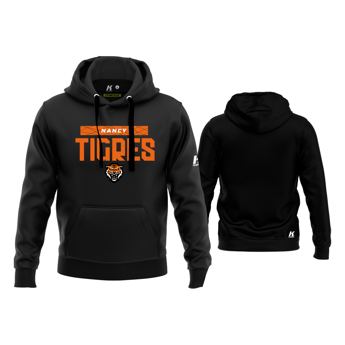 Nancy Tigres Fan Sports Hoodie "Dynamic Squad"