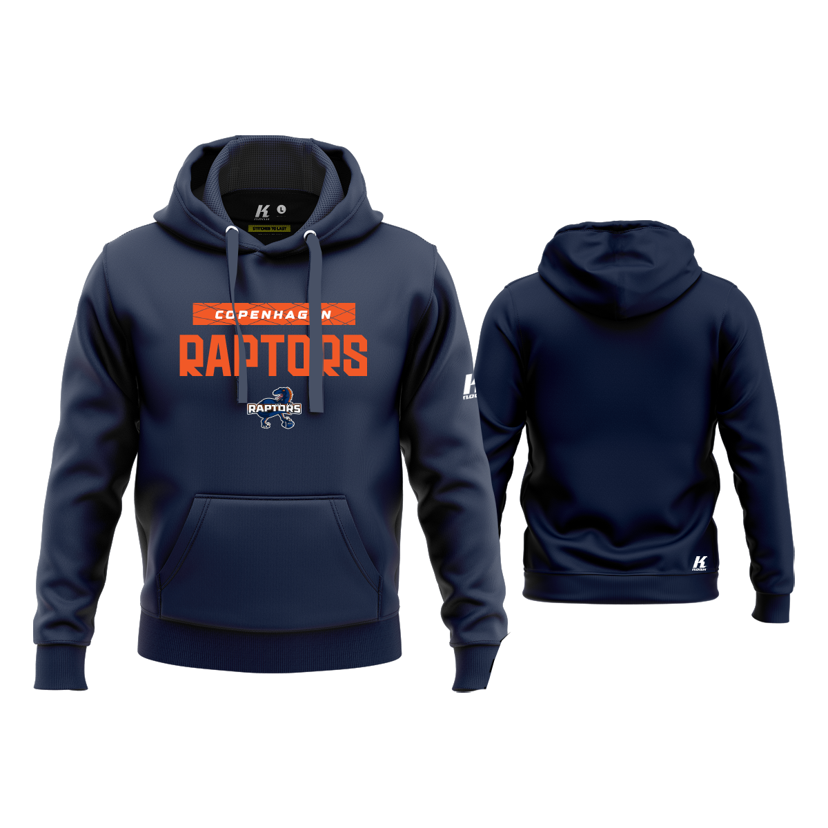 Copenhagen Raptors Fan Sports Hoodie "Dynamic Squad"