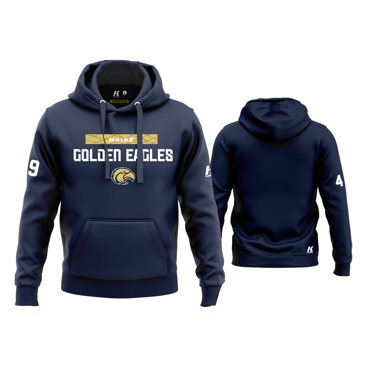 Mainz Golden Eagles Sports Hoodie "Dynamic Squad"