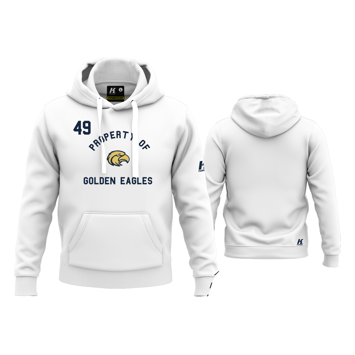 Mainz Golden Eagles Sports Hoodie "Property of"