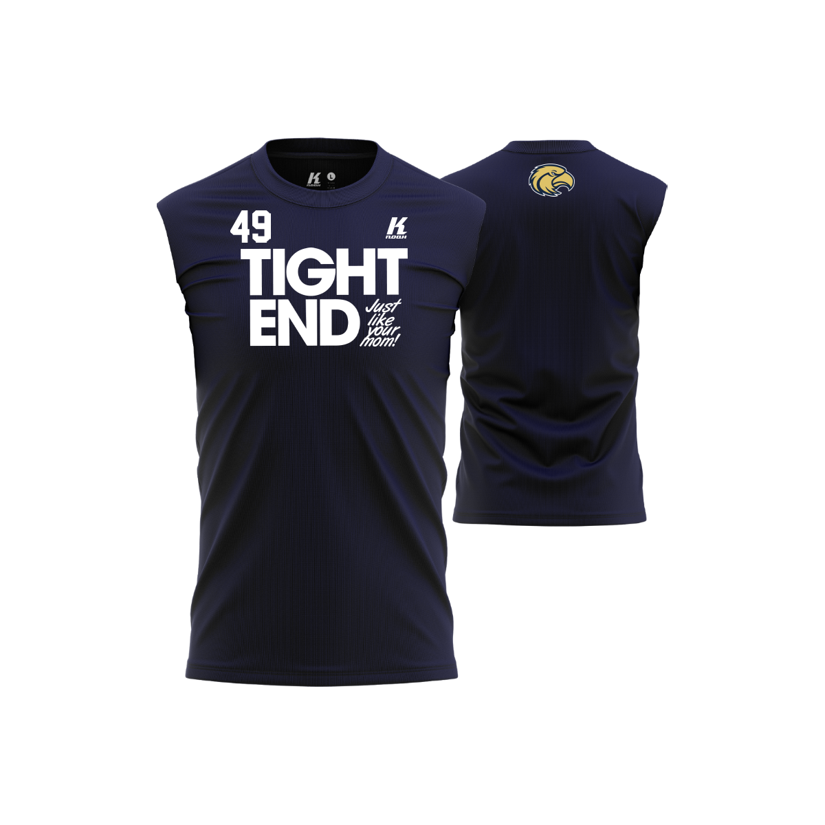 Mainz Golden Eagles Position Oversize Sleeveless Tee "Tight End"