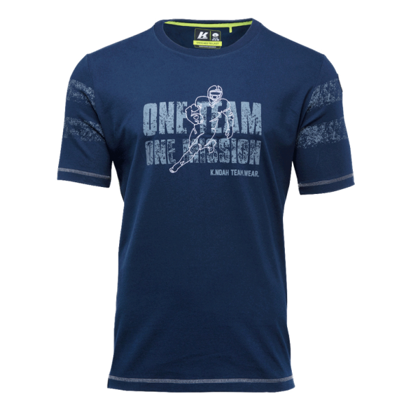 K.Noah T-Shirt "One Team One Mission" navy