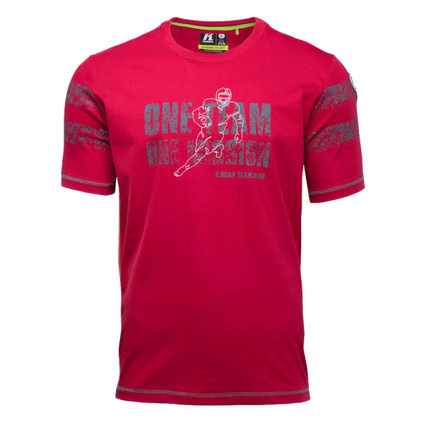 K.Noah T-Shirt "One Team One Mission" red