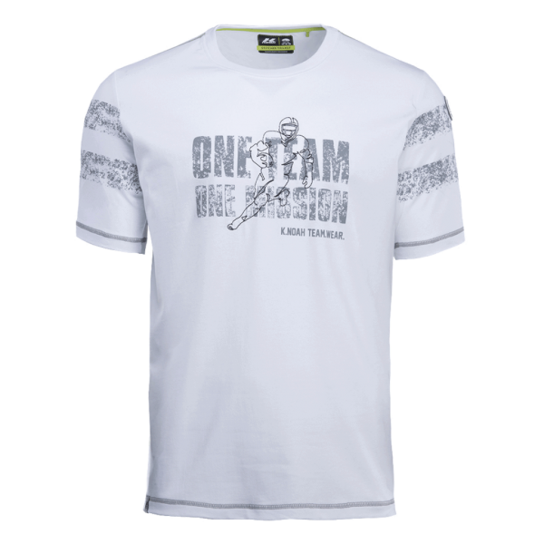 K.Noah T-Shirt "One Team One Mission" white