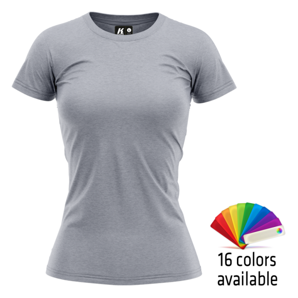 Cotton T-Shirt Women Fitted 165gsm.