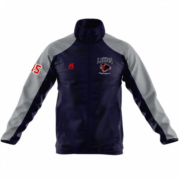 Lions PRO Tracksuit Top Windstop with Playernumber or Initials