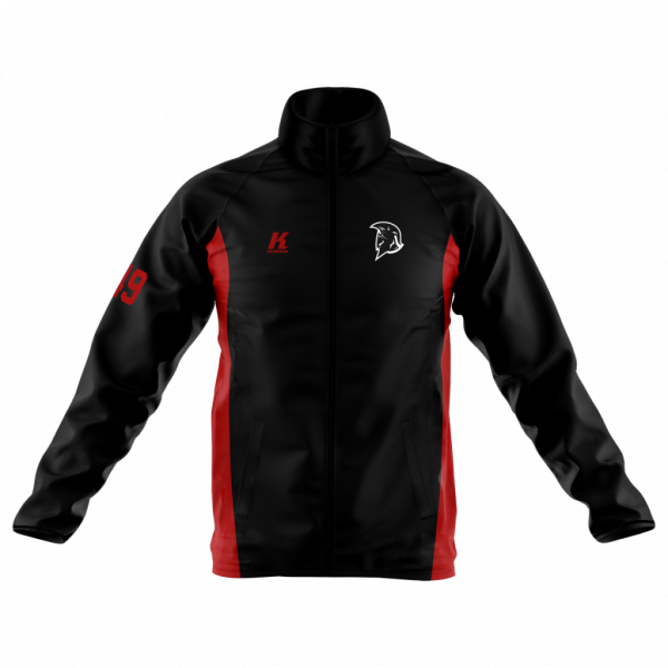 Spartans Team Tracksuit Top Windstop with Playernumber/Initials