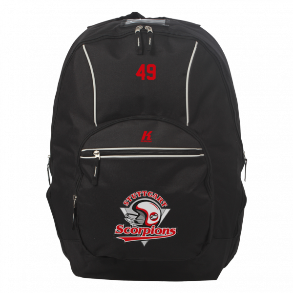 Scorpions Heritage Backpack with Playernumber or Initials