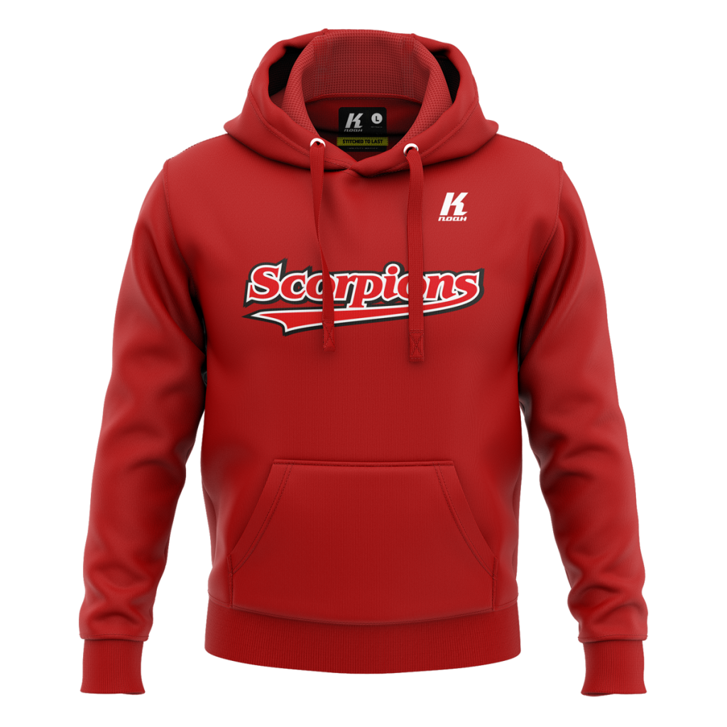 Hoodie_red_Teamname_Front