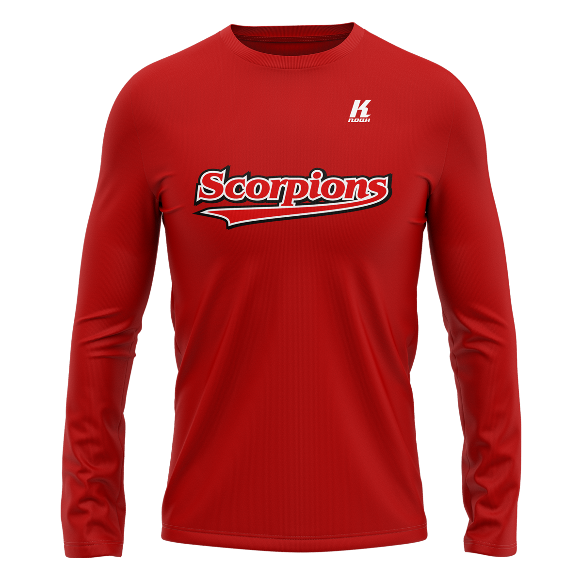 LongsleeveTee_red_Teamname_Front