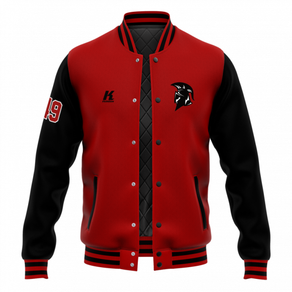 Spartans Authentic Varsity Jacket with Playernumber/Initials