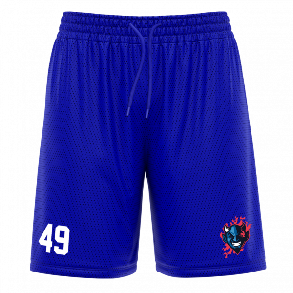 Demons Athletic Mesh-Short with Playernumber