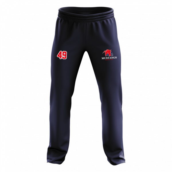 Mustangs Tracksuit Pant Windstop with Playernumber/Initials