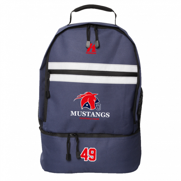 Mustangs Players Backpack with Playernumber or Initials