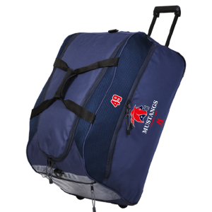 Mustangs Wheelie Team Kitbag with Playernumber or Initials