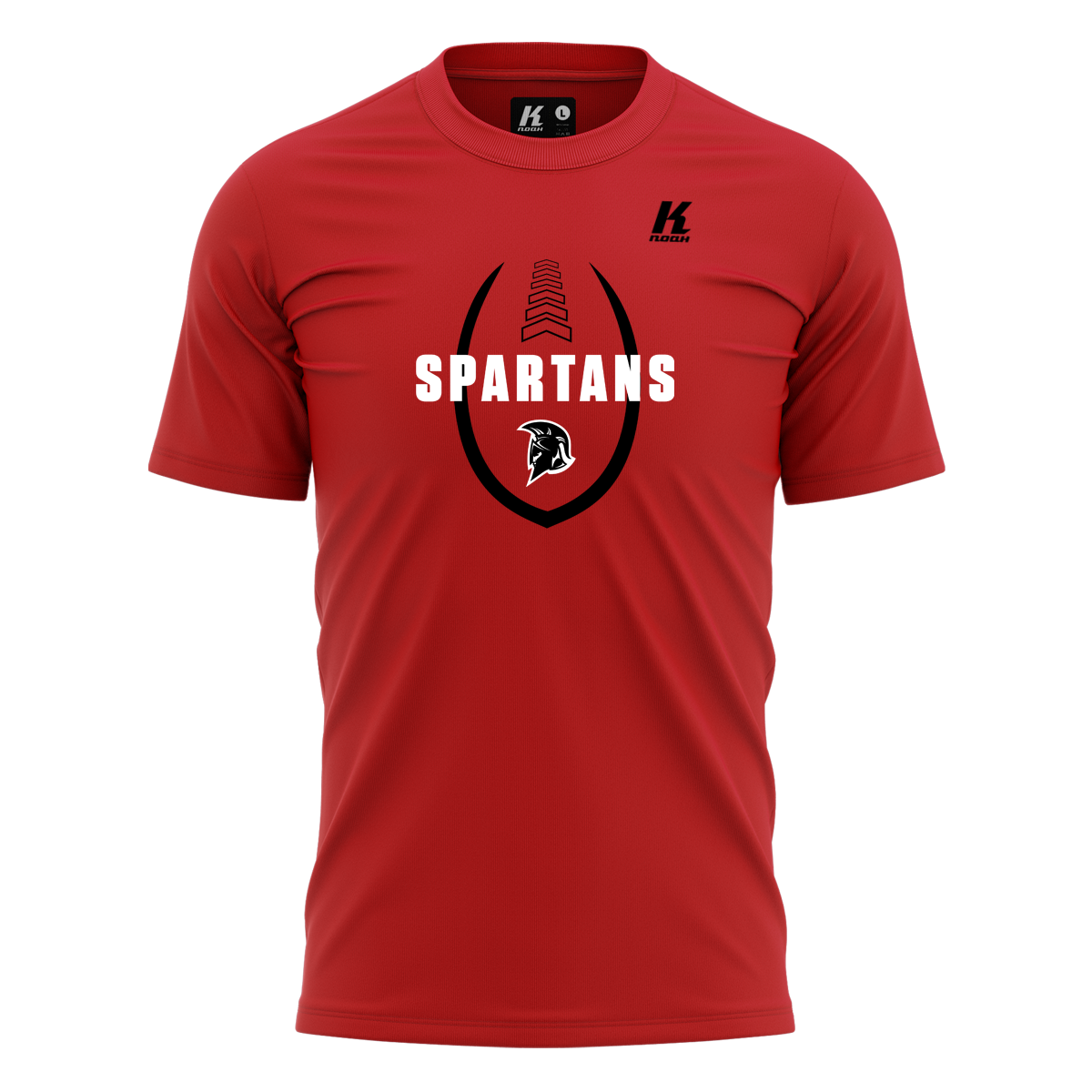 Spartans Fan Tee "Ascending" red